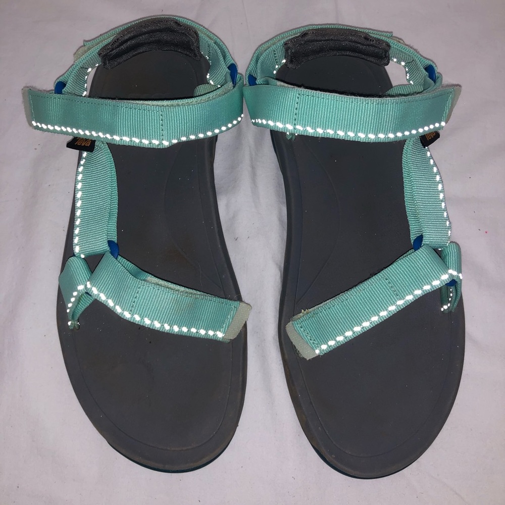 Teva Hurricane XLT2 Hiking Sandals Size 7 Aqua Blue